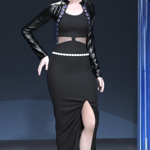 Vivienne Sequin Cocktail Dress